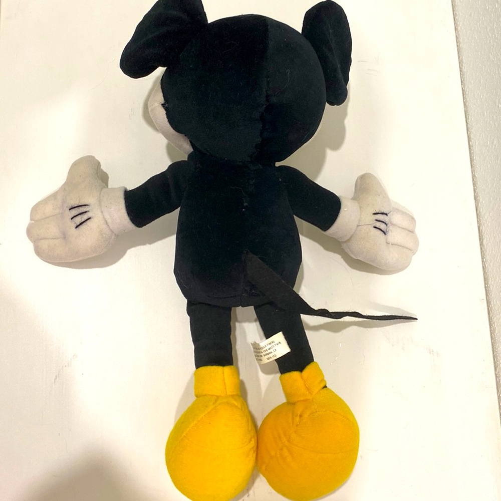 Vintage 80s Set of Disneyland Walt Disney Mickey & Minnie Mouse Plush Toy RARE - Picture 7 of 9